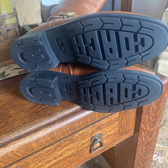 Like new Coach Rory Riding Boot Saddle Brown 7C - Picture 4 of 5